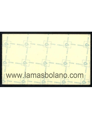 SELLOS BELGICA 1975 - REY BALDUINO I - CARNET