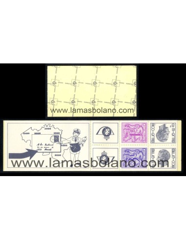 SELLOS BELGICA 1978 - REY BALDUINO I - CARNET