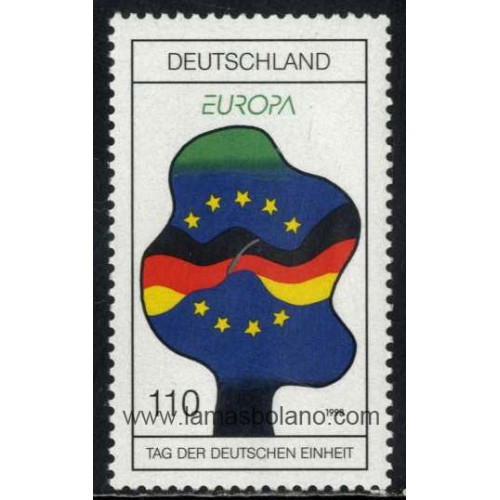 SELLOS ALEMANIA FEDERAL 1998 - TEMA EUROPA - CEPT - FESTIVALES NACIONALES - DIA UNIDAD ALEMANA - 1 VALOR - CORREO