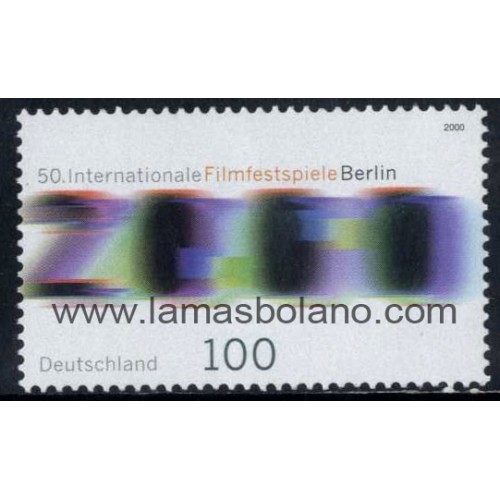 SELLOS ALEMANIA FEDERAL 2000 - 50 FESTIVAL INTERNACIONAL DEL CINE EN BERLIN - 1 VALOR - CORREO