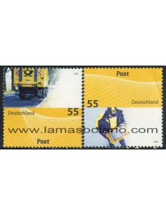 SELLOS ALEMANIA FEDERAL 2009 - EL CORREO - 2 VALORES - CORREO