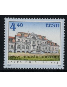 SELLOS ESTONIA 2001 - EDIFICIO LAUPA - 1 VALOR - CORREO