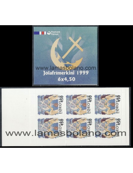 SELLOS FEROE 1999 - NAVIDAD - CARNET