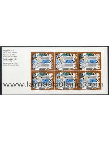 SELLOS FEROE 2001 - NAVIDAD - 2 CARNETS