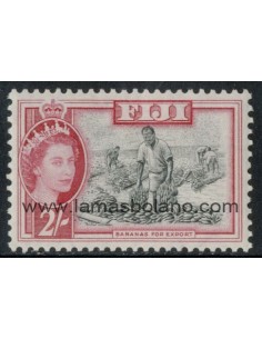 SELLOS FIJI 1956 - BANANAS PARA LA EXPORTACION - 1 VALOR - CORREO