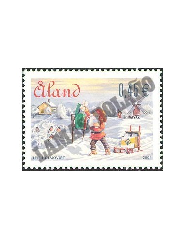 SELLOS ALAND 2004 - NAVIDAD - 1 VALOR