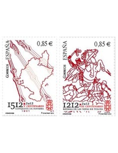 ESPAÑA 2012 - EFEMERIDES - 2 Valores 