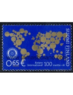SELLOS FINLANDIA 2005 - ROTARY CLUB INTERNACIONAL CENTENARIO - 1 VALOR - CORREO