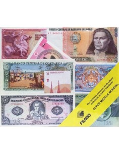 BILLETES MUNDIALES - 50 BILLETES DE BANCO NUEVOS