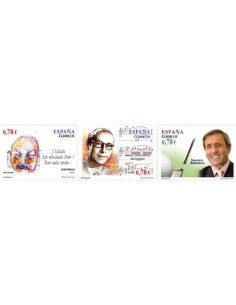 SELLO PERSONAJES - 3 Valores ESPAÑA 2012