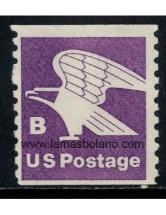 SELLOS ESTADOS UNIDOS 1981 - SERIE CORRIENTE - 1 VALOR DENTADO VERTICAL - CORREO
