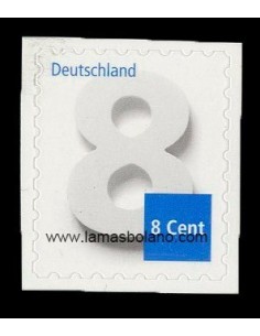SELLOS ALEMANIA FEDERAL 2015 - VALOR SUPLEMENTO 8 CÉNTIMOS - 1 VALOR AUTOADHESIVO - CORREO 