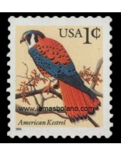 SELLOS ESTADOS UNIDOS 1995 - FERRY DE VAPOR EN 1900 - 1 VALOR DENTADO VERTICAL - CORREO