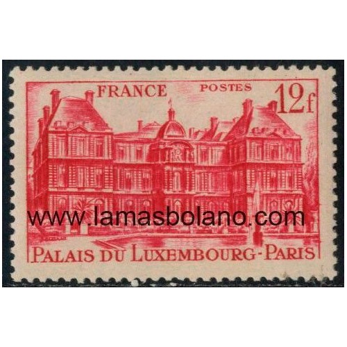 SELLOS FRANCIA 1948 - PALACIO DE LUXEMBURGO - 1 VALOR ** - CORREO