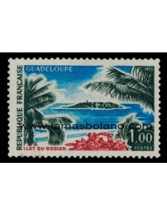 SELLOS FRANCIA 1970 - GUADELOUPE ILET DU GOSIER - 1 VALOR - CORREO
