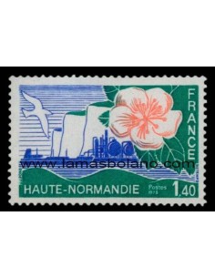 SELLOS FRANCIA 1978 - HAUTE NORMANDIE, REGIONES - 1 VALOR - CORREO
