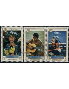 SELLOS DE AITUTAKI 1979 - AÑO INTERNACIONAL DE LA INFANCIA - 3 VALORES - CORREO