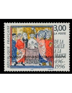 SELLOS FRANCIA 1996 - DE LA GAULE A LA FRANCE - 1 VALOR - CORREO