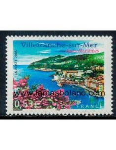 SELLOS FRANCIA 2005 - VILLEFRANCHE SUR MER, ALPES MARITIMES - 1 VALOR - CORREO