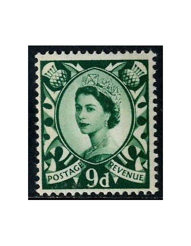 SELLOS INGLATERRA 1966-67 - REGIONALES - 1 VALOR - CORREO