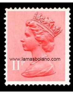 SELLOS INGLATERRA 1976 - SERIE CORRIENTE - 1 VALOR PAPEL PCP - CORREO