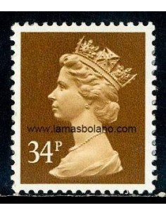 SELLOS INGLATERRA 1984 - SERIE CORRIENTE - 1 VALOR PAPEL PCP  - CORREO