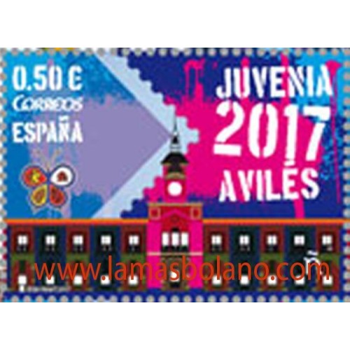 SELLOS ESPAÑA 2017 - JUVENIA 2017 AVILES - 1 VALOR