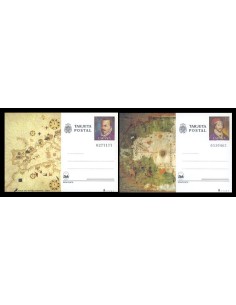 TARJETAS ENTERO POSTALES. ESPAMER'80