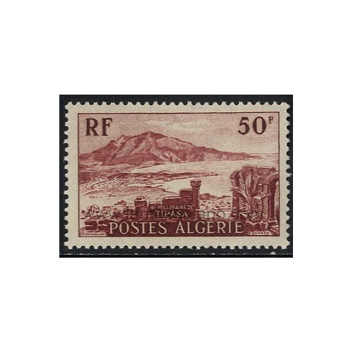SELLOS DE ARGELIA 1955 - BIMILENARIO DE TIPASA - 1 VALOR - CORREO 