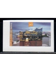 SELLOS ALEMANIA 2017 - APERTURA DE LA FILARMÓNICA DE ELBA - 1 VALOR AUTOADHESIVO - CORREO 