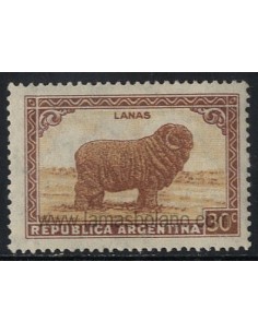 SELLOS DE ARGENTINA 1935 - OVEJAS MERINO - 1 VALOR - CORREO
