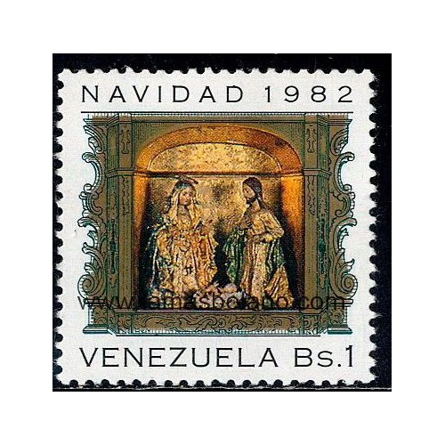 SELLOS VENEZUELA 1982 - NAVIDAD - 1 VALOR - CORREO