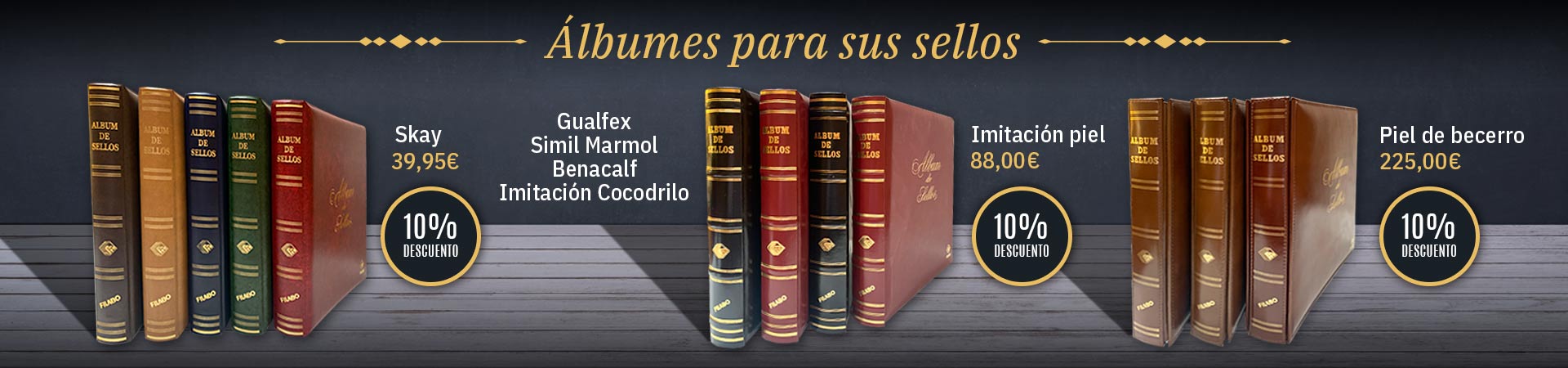 Albumes para sus Sellos