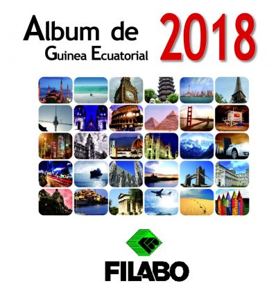  HOJAS FILABO ALBUM DE SELLOS DE GUINEA ECUATORIAL POR AÑOS
