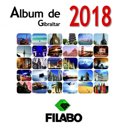 HOJAS FILABO ALBUM DE SELLOS DE GIBRALTAR POR AÑOS