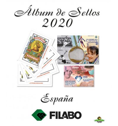 HOJAS FILABO ALBUM DE SELLOS DE ESPAÑA - SELLOS RECORTADOS PROCEDENTES DE HOJITA  POR AÑOS
