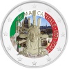 ITALIA 2021 2 EUROS COLOR ROMA CAPITAL DE ITALIA 150 ANIVERSARIO