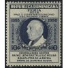 SELLOS DE DOMINICANA 1955 - FIESTA DE LA PAZ Y DE LA CONFRATERNIDAD DEL MUNDO LIBRE - 1 VALOR - CORREO