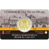 2 EUROS BELGICA 2017 UNIVERSIDAD DE LIEJA 200 ANIVERSARIO COIN CARD